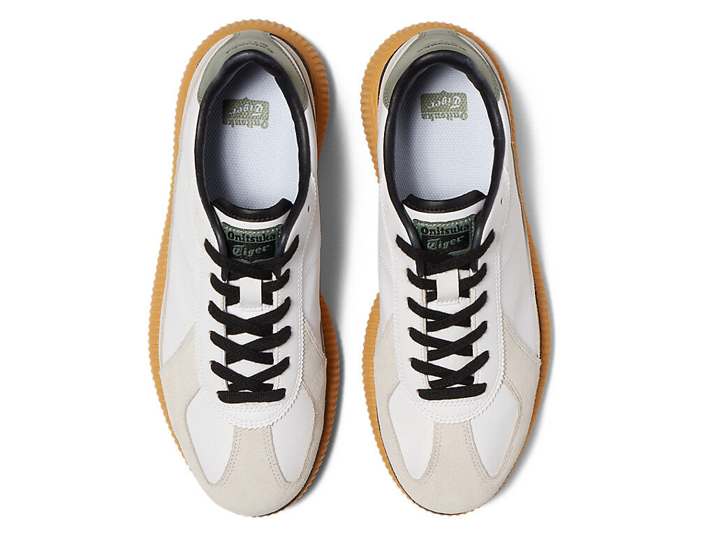 1183B874-103 Onitsuka Tiger Delecity White Lichen Green (Men's)