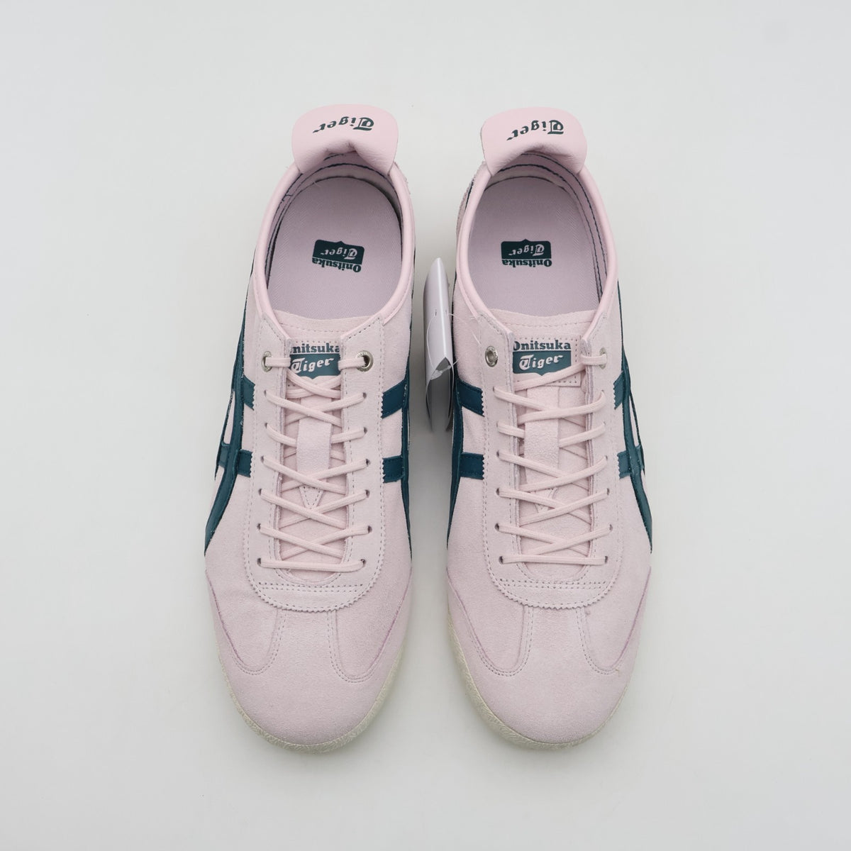 1183C517-700 Onitsuka Tiger MEXICO 66 SD CRYSTAL PINK SPRUCE GREEN (Men's)