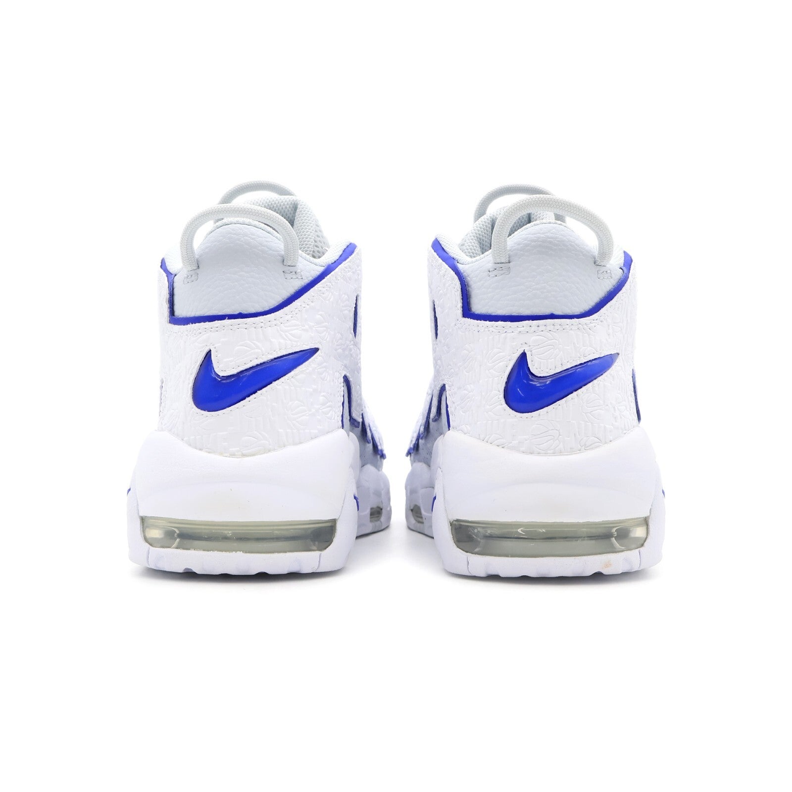 FD0669-100 Nike Air More Uptempo Embossed White Royal Blue (Men's)