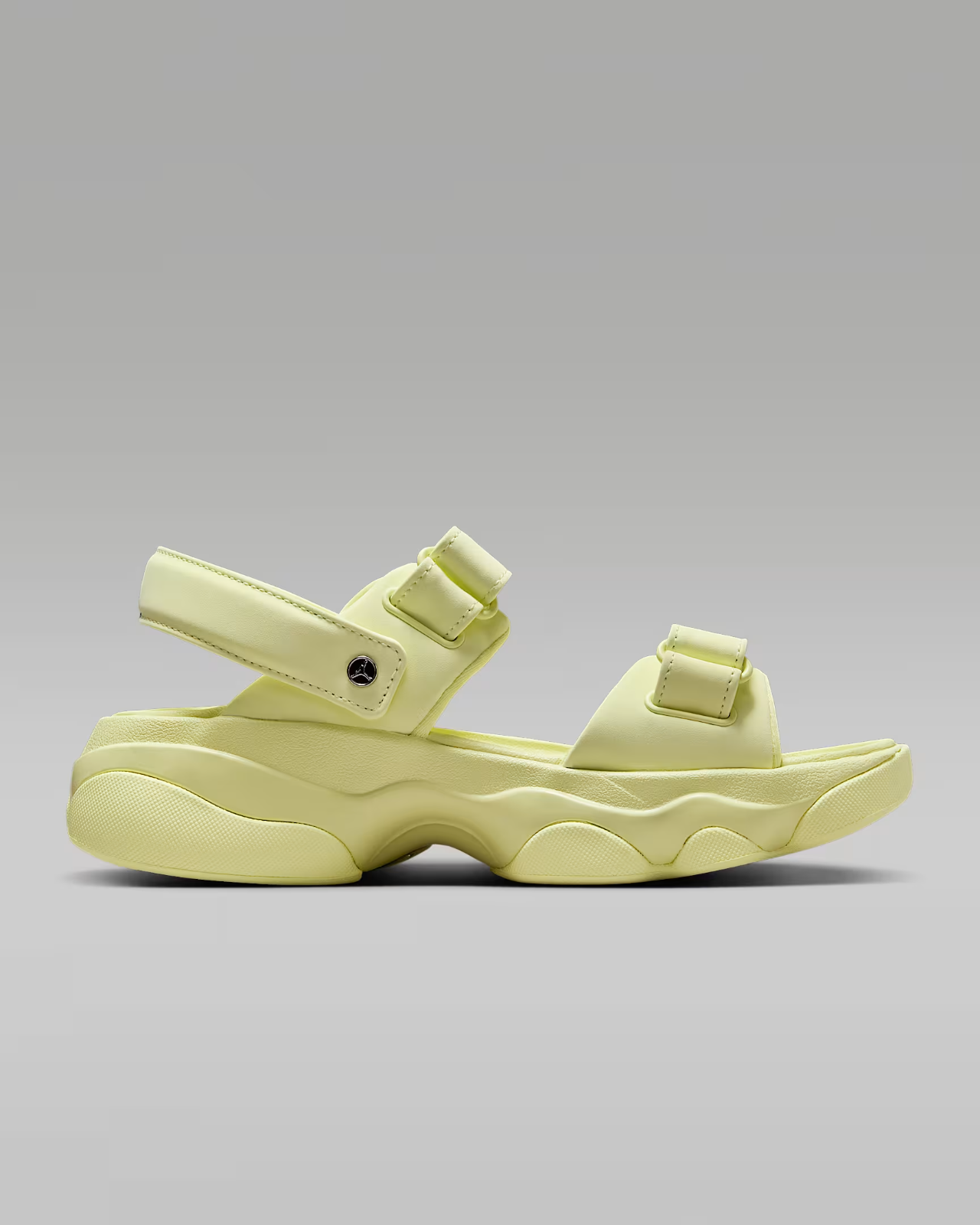 FN5036-302 Nike Jordan Deja Sandal Luminous Green Metallic Silver (Women's)