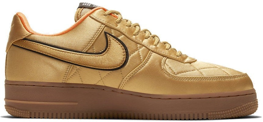 CU6724-777 Nike Air Force 1 Low "Quilted Satin Pack Wheat" (Men's)
