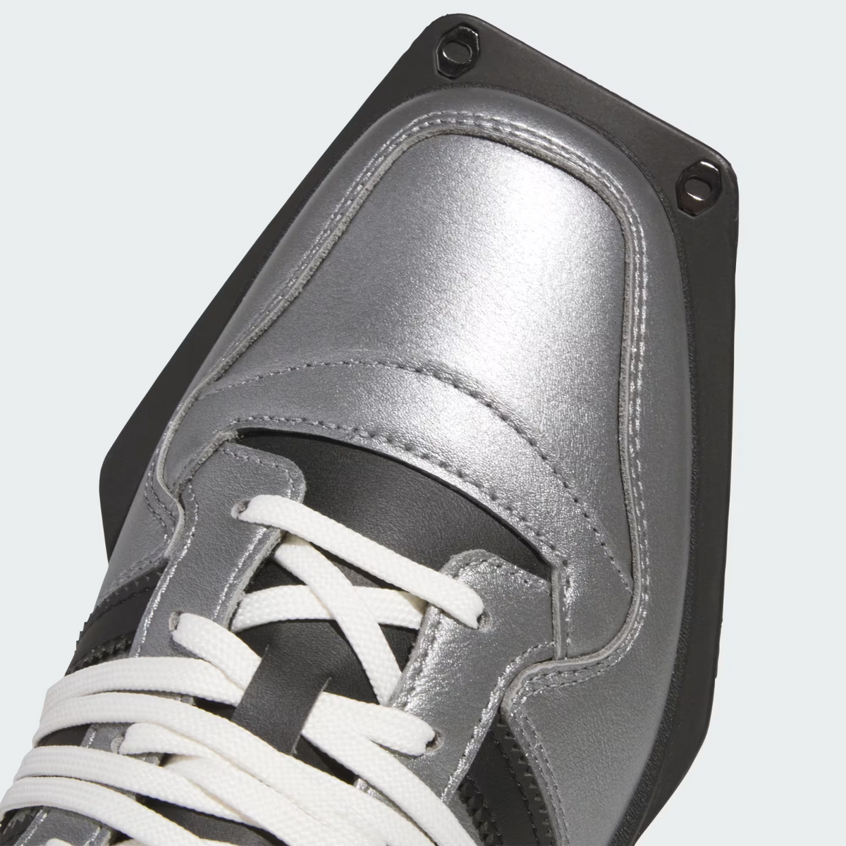 KK1596 adidas FORUM SQ "Metallic Silver/Core Black" (Women's)