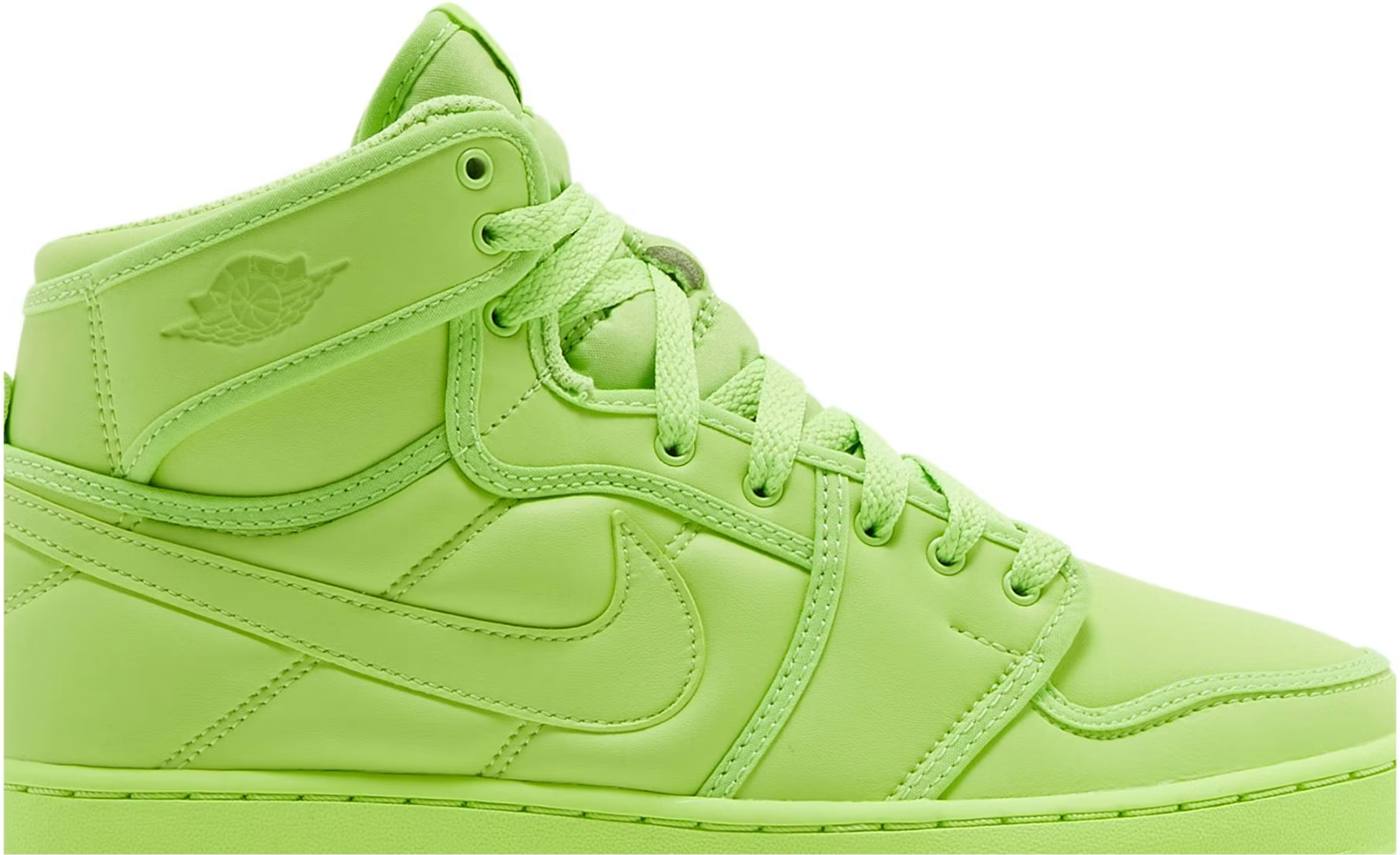 DN2857-330 Billie Eilish Ã Nike Air Jordan 1 High KO "Volt" (Women's)