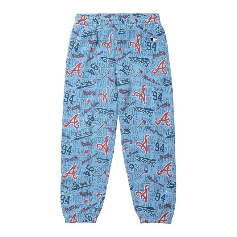Supreme x Mitchell & Ness Teams Sweatpant Light Blue