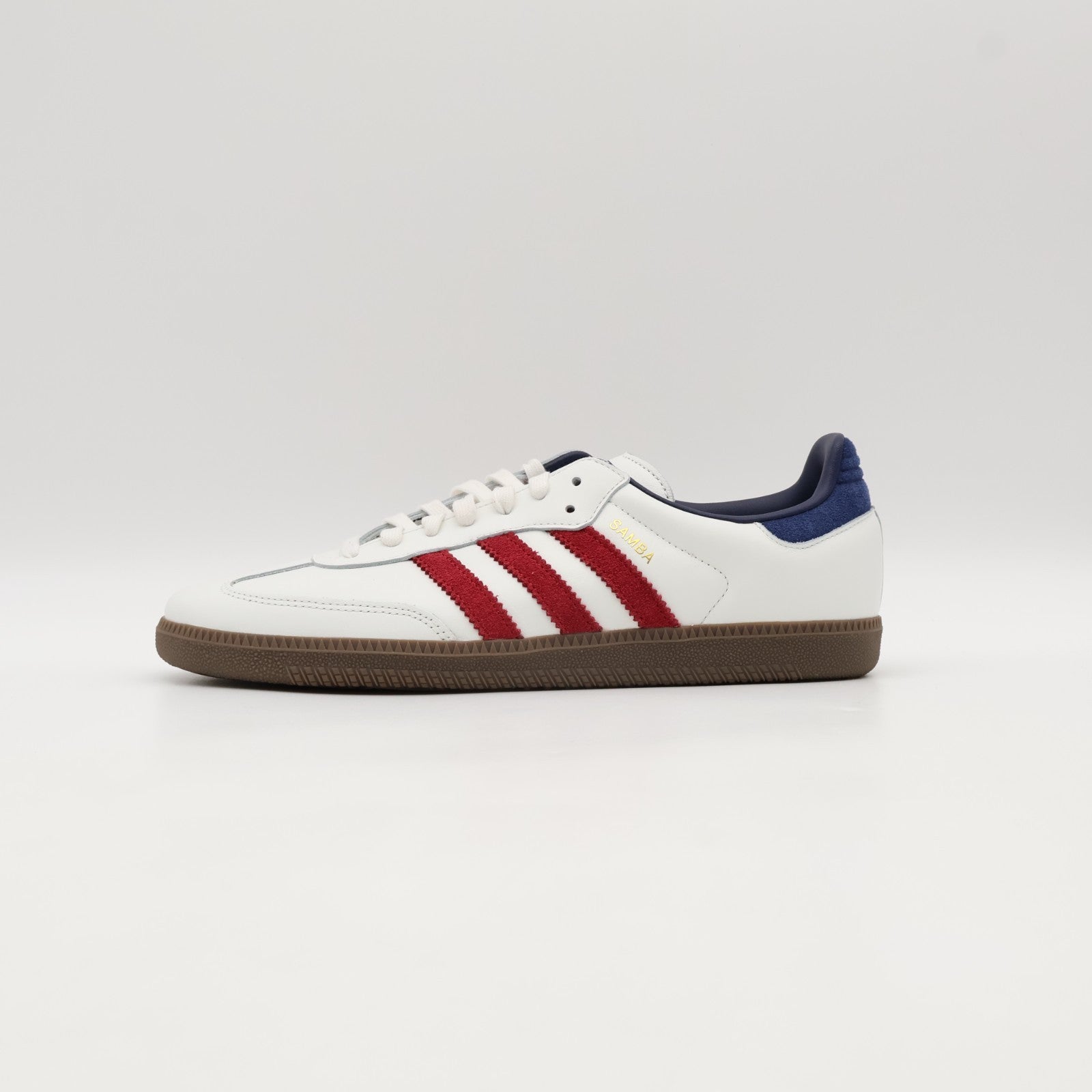 IH4881 adidas Originals Samba OG Core White Team Victory Red Night Indigo (Men's