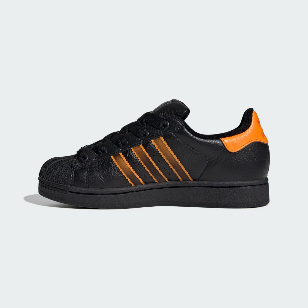 JQ6469 adidas Originals  Superstar 2 Core Black Crew Orange Semi Impact(Women's)