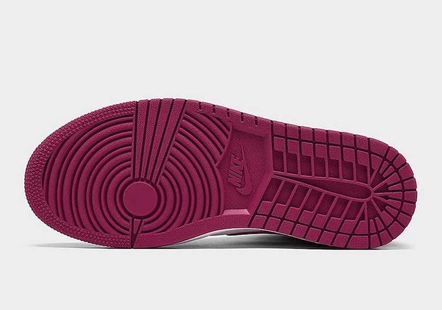 BQ6472-005 Nike Air Jordan 1 Mid "Magenta" (Women's)