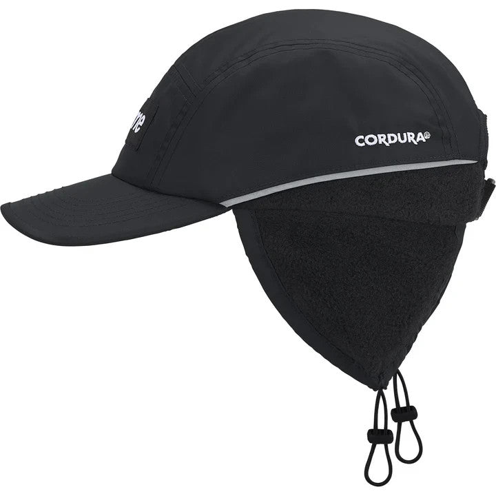 Supreme Polartec Lined Packable Earflap Camp Cap Black