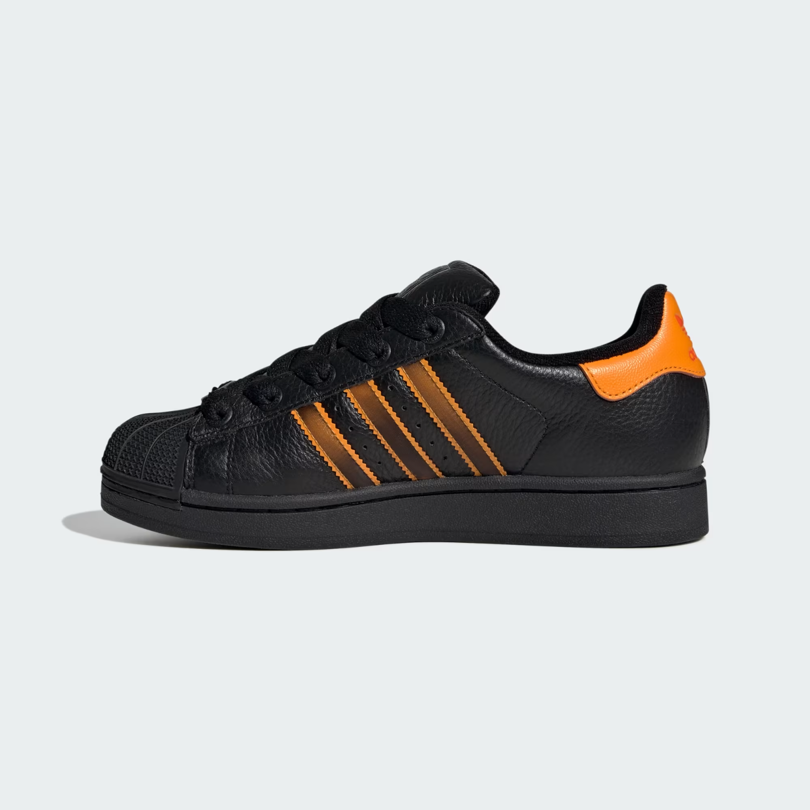 JQ6469 adidas Originals  Superstar 2 Core Black Crew Orange Semi Impact(Women's)