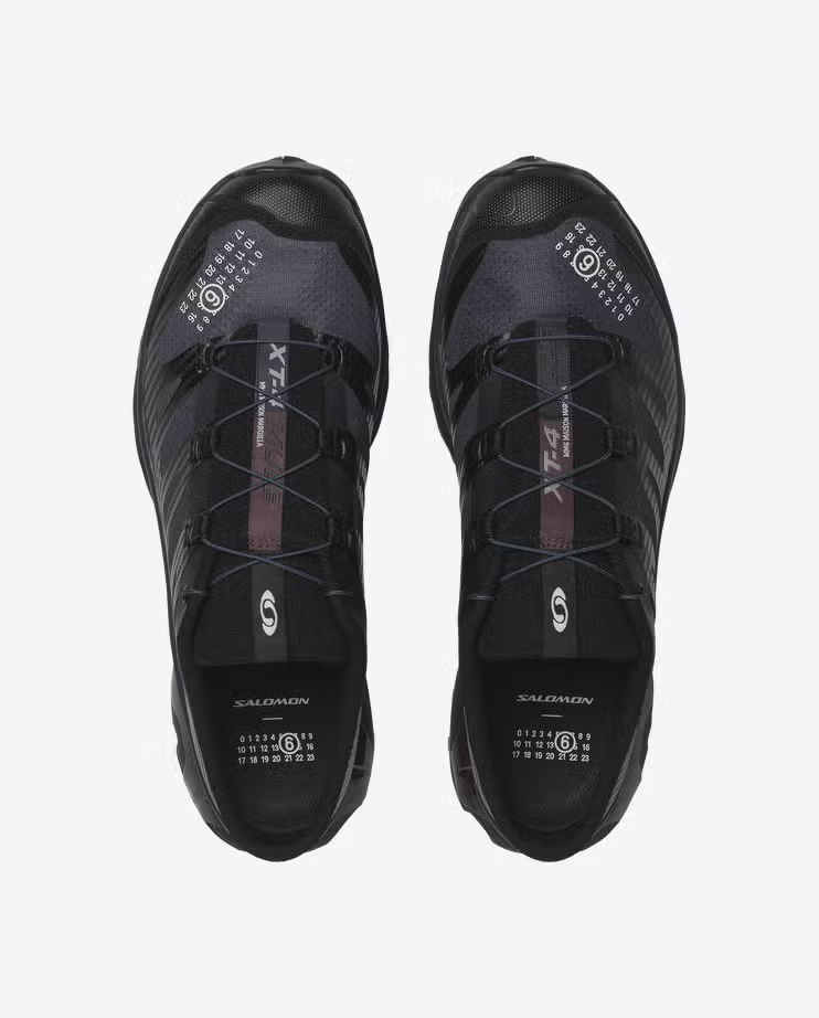 L49201100 MM6 Maison Margiela Salomon XT-4 Mule Black Nine Iron (Men's)