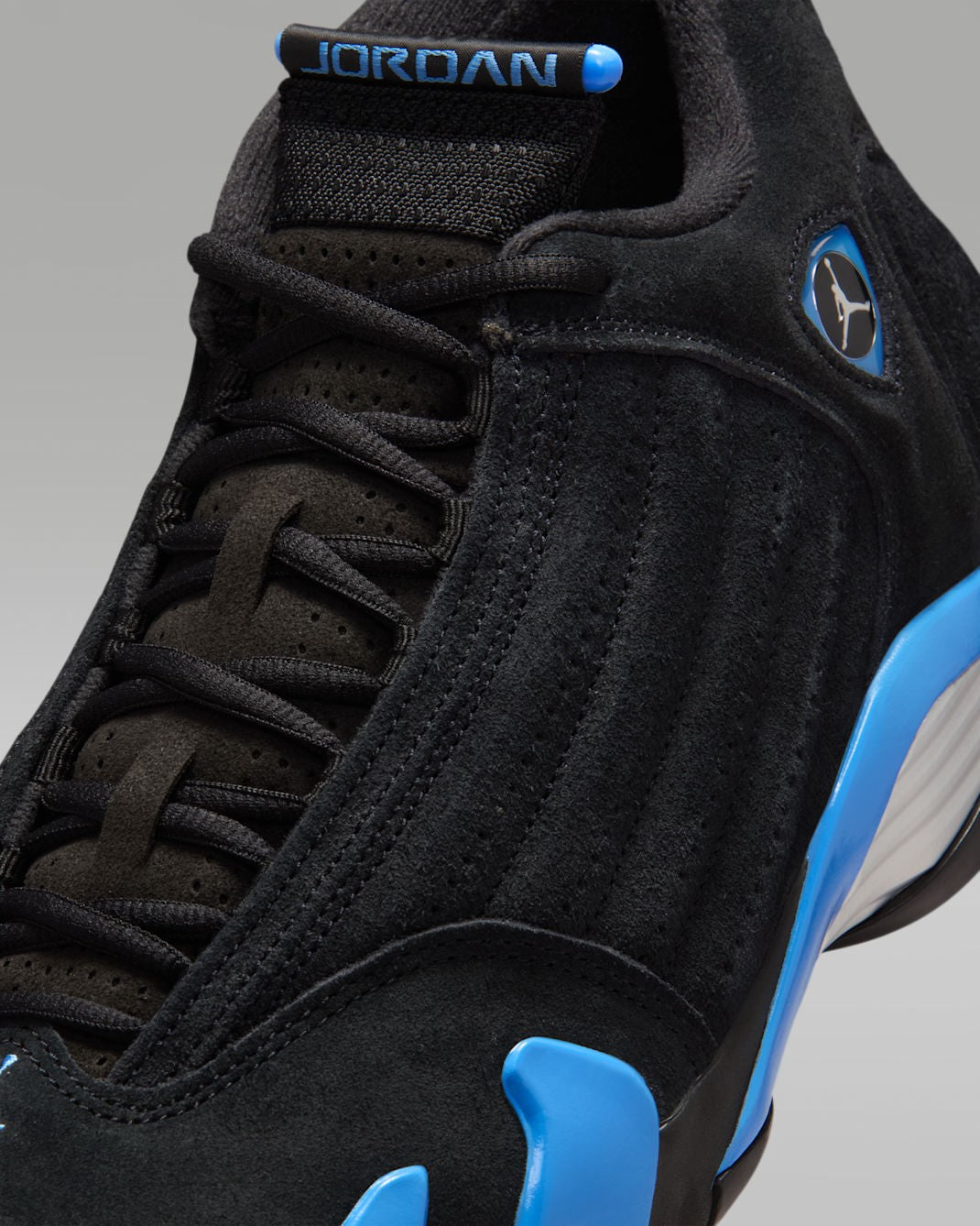 487471-007 Nike Air Jordan 14 Retro Black University Blue (Men's)