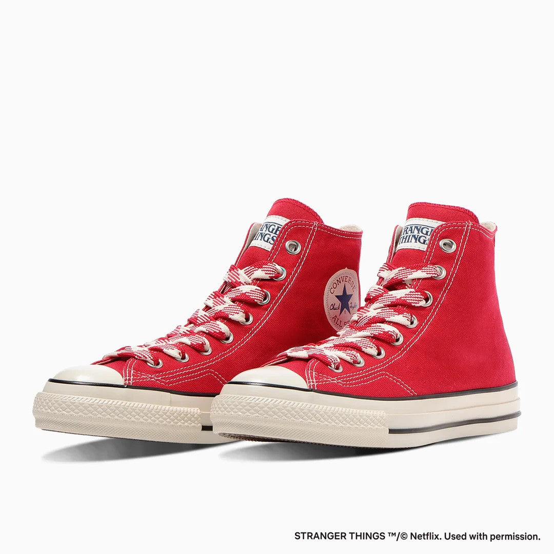 31316470 Stranger Things 5 Converse All Star Aged 87 CL Hi Red (Men's)