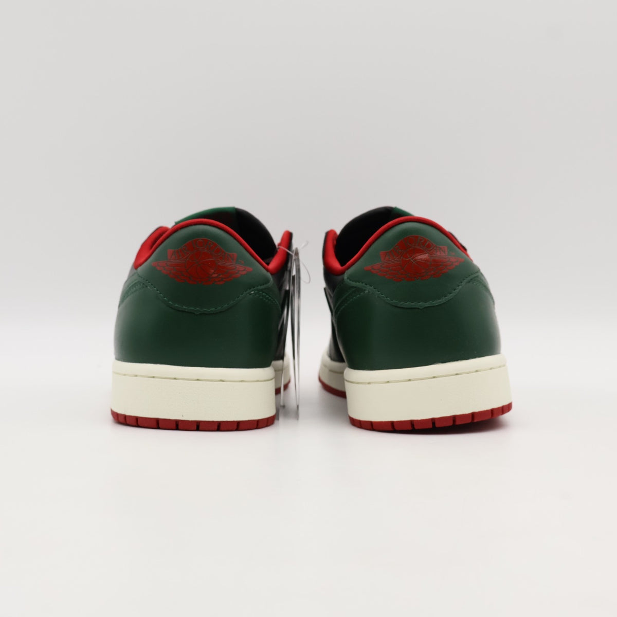 CZ0775-036 Nike Air Jordan 1 Retro Low OG Black and Gorge Green (Women's)