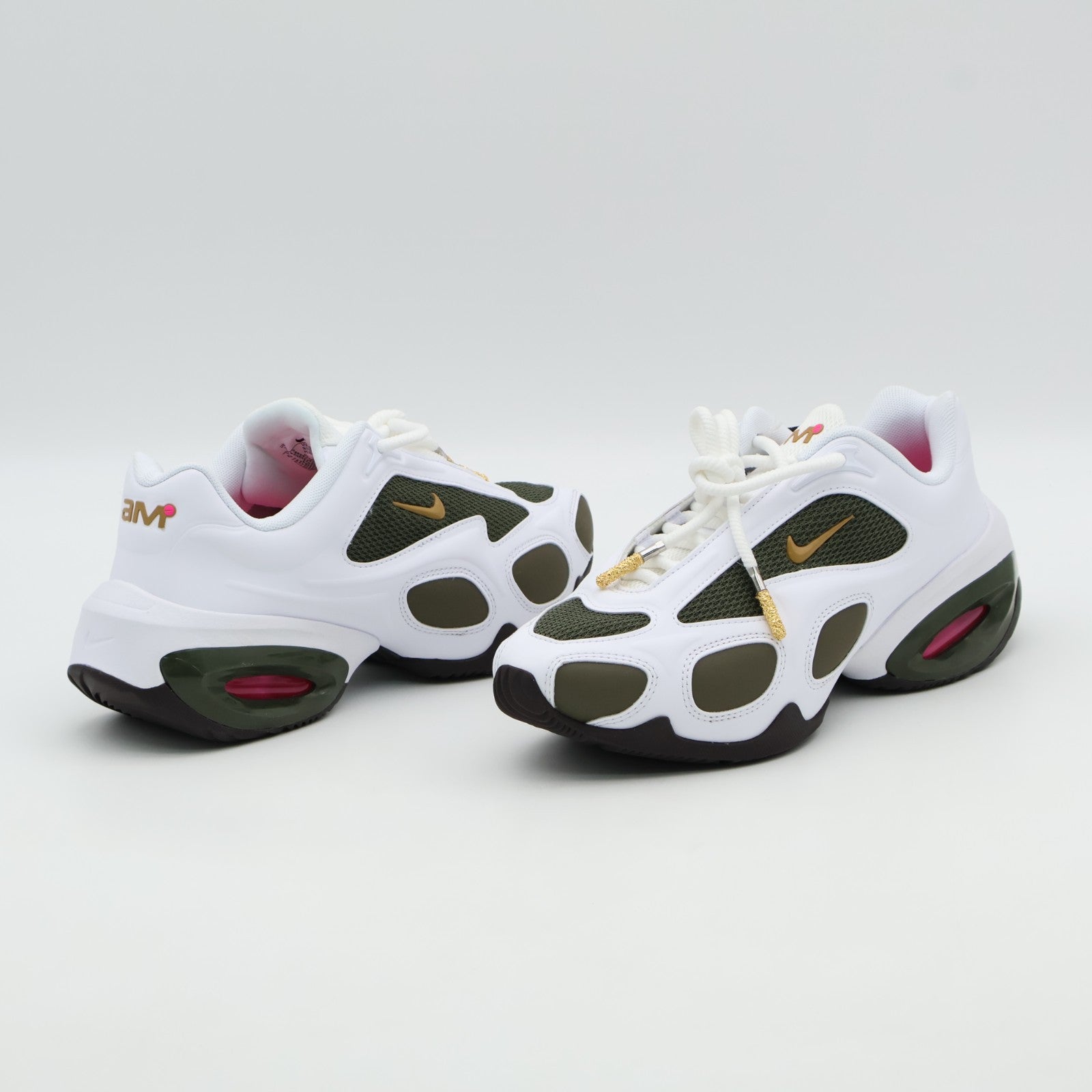 HV9928-100 Veneda Carter Ã Nike Air Max Muse White Cargo Khaki (Women's)