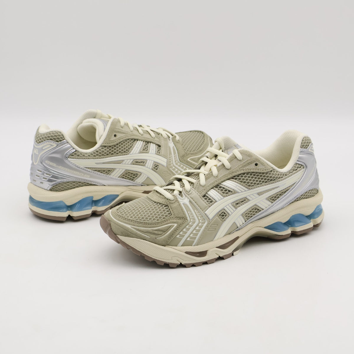 1203A572-300 Juliana Salazar Asics Gel-Kayano 14 Eucalyptus Vanilla Ice (Men's)