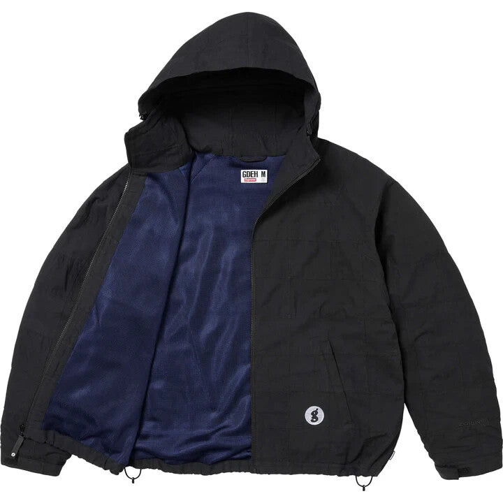 Supreme GOODENOUGH Patchwork Hooded Jacket Black