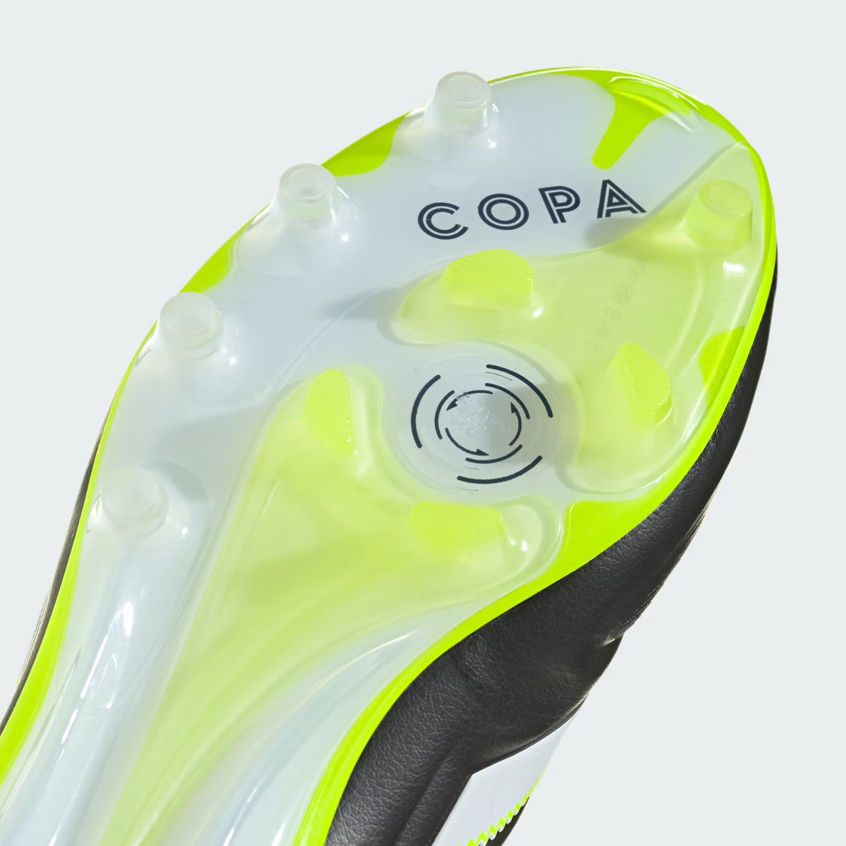JR2820 adidas Copa Pure 3 Elite AG Core Black/Cloud White/Lucid Lemon (Men's)