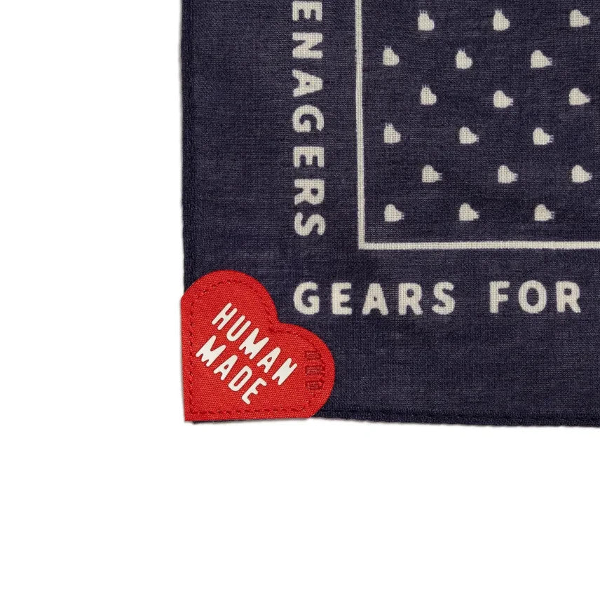HUMAN MADE Big Bandana Navy