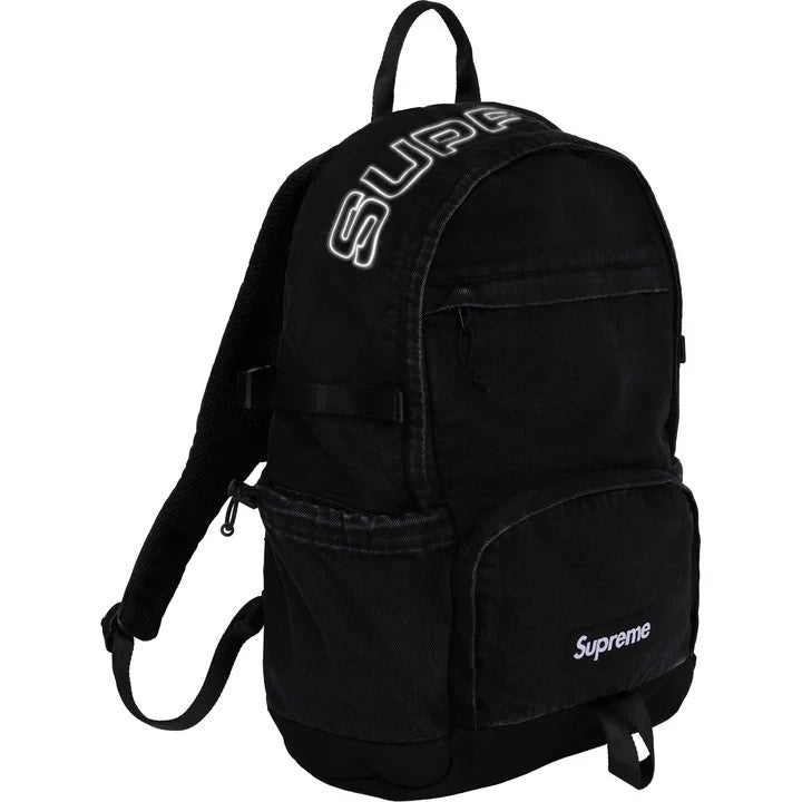 Supreme Denim Backpack Black