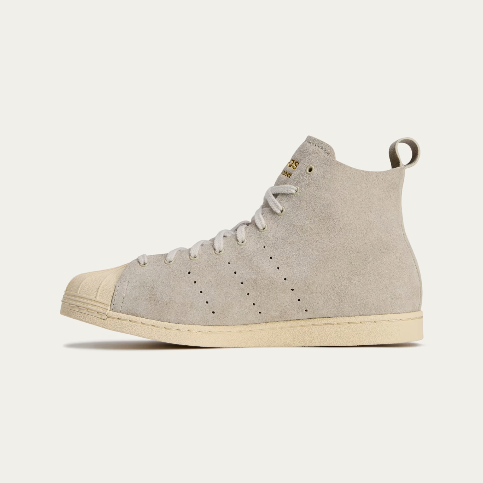 JQ7633 Wales Bonner Ã adidas Originals Superstar High Mist Stone (Men's)