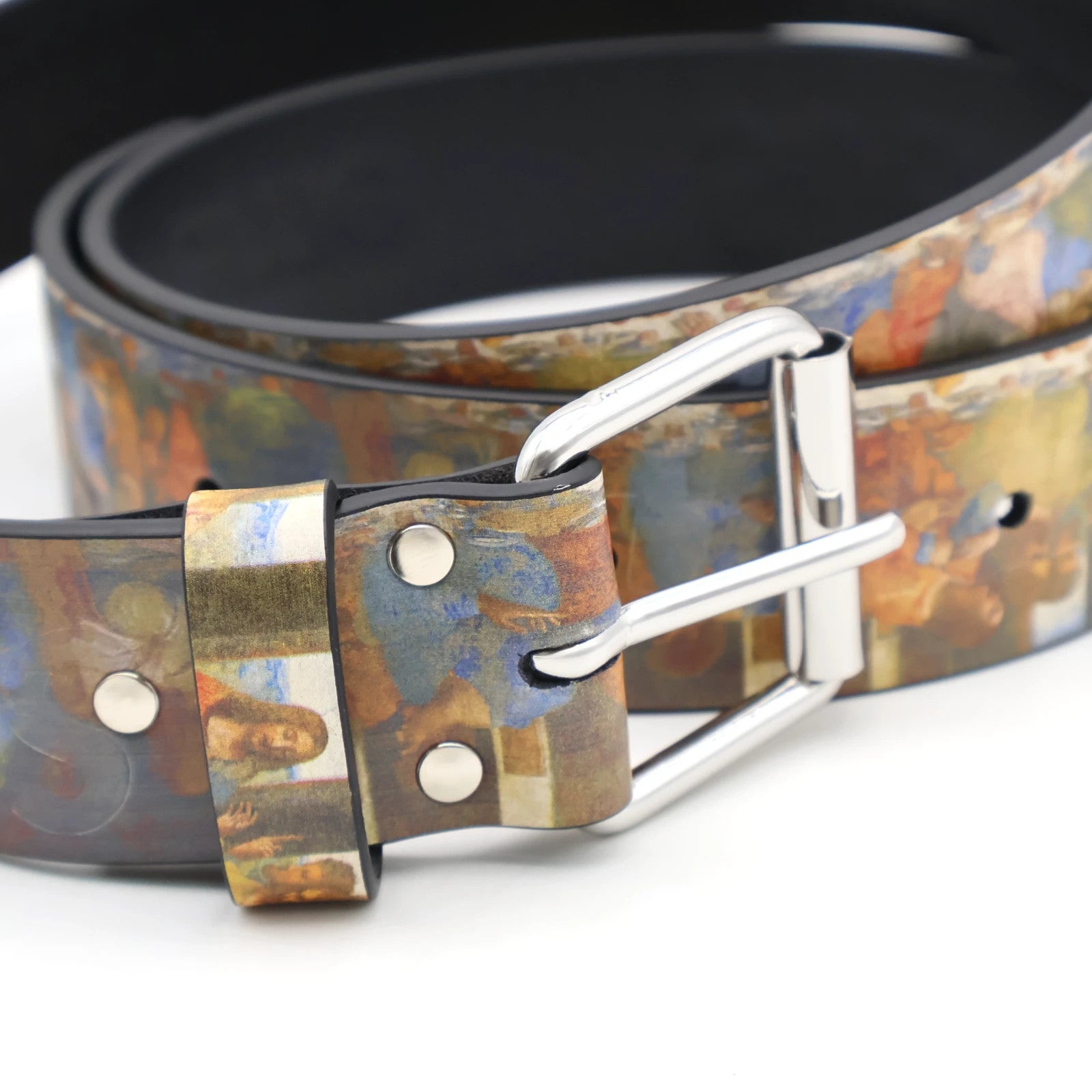 Supreme Last Supper Leather Belt Multi