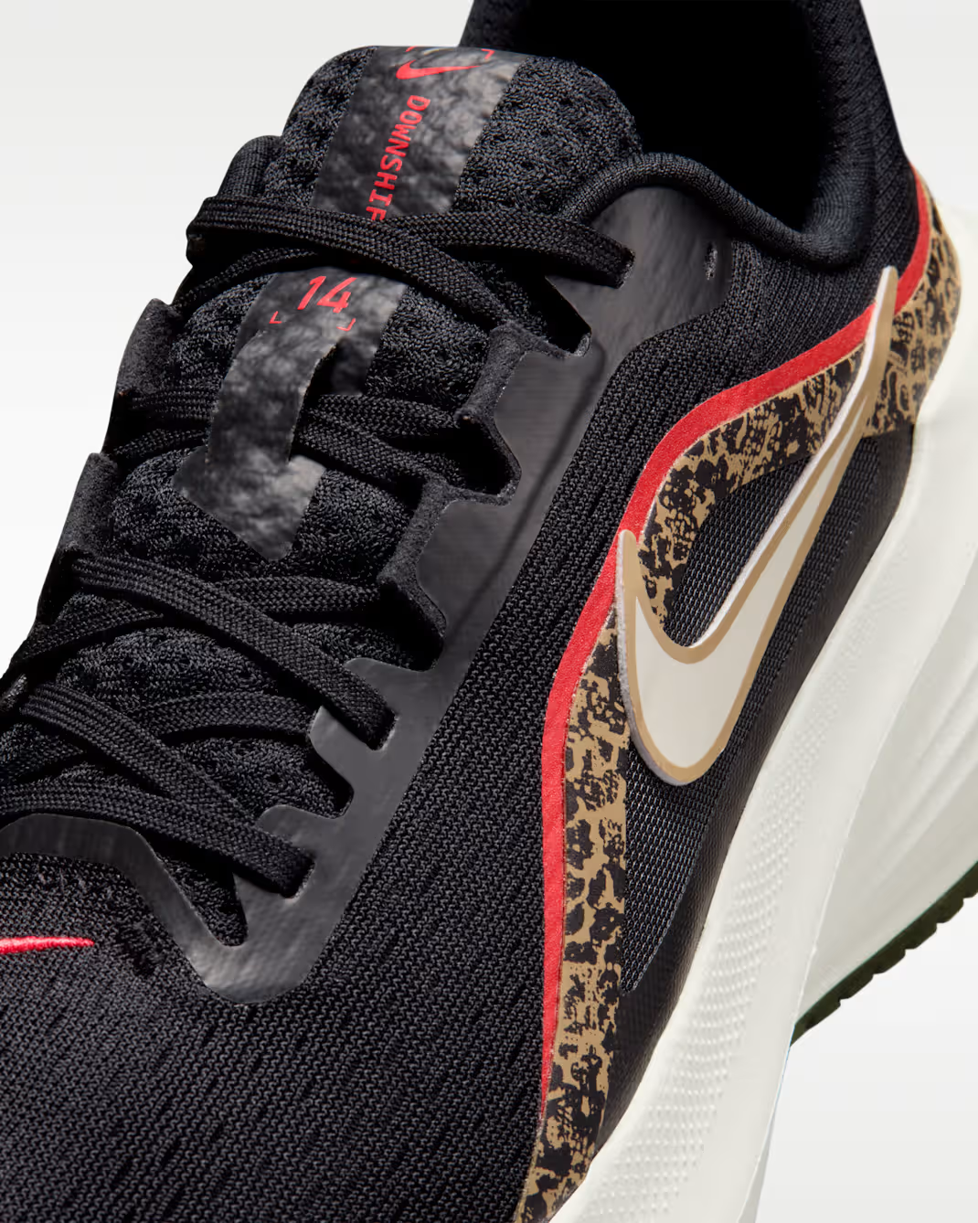 IR0210-001 Nike Downshifter 14 "Black/British Khaki" (Women's)