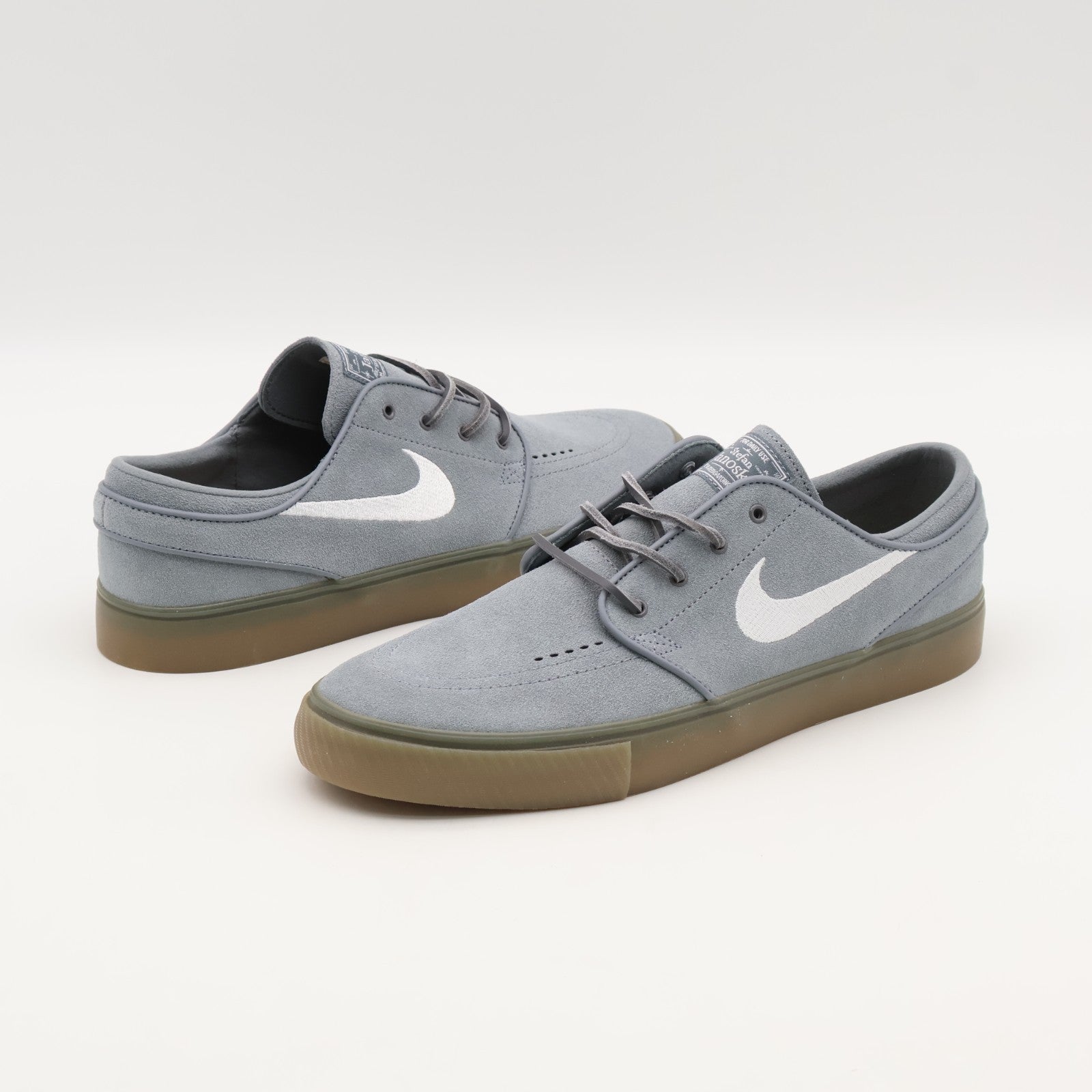 FD6757-003 Nike SB Zoom Janoski OG+ Cool Grey Cool Grey Gum Light Brown (Men's)