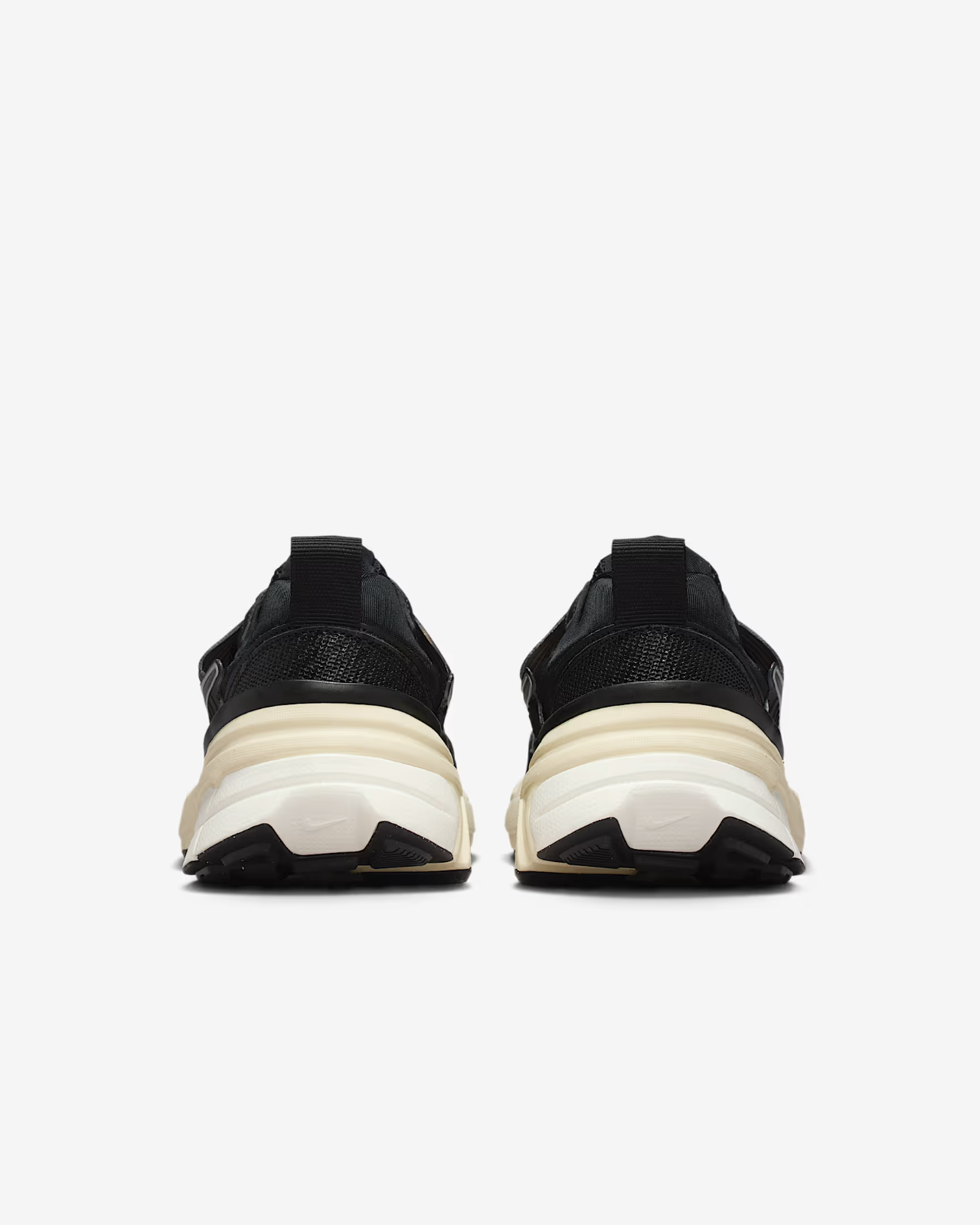 FD0736-012 Nike V2K Run Black Metallic Silver Muslin Black (Women's)
