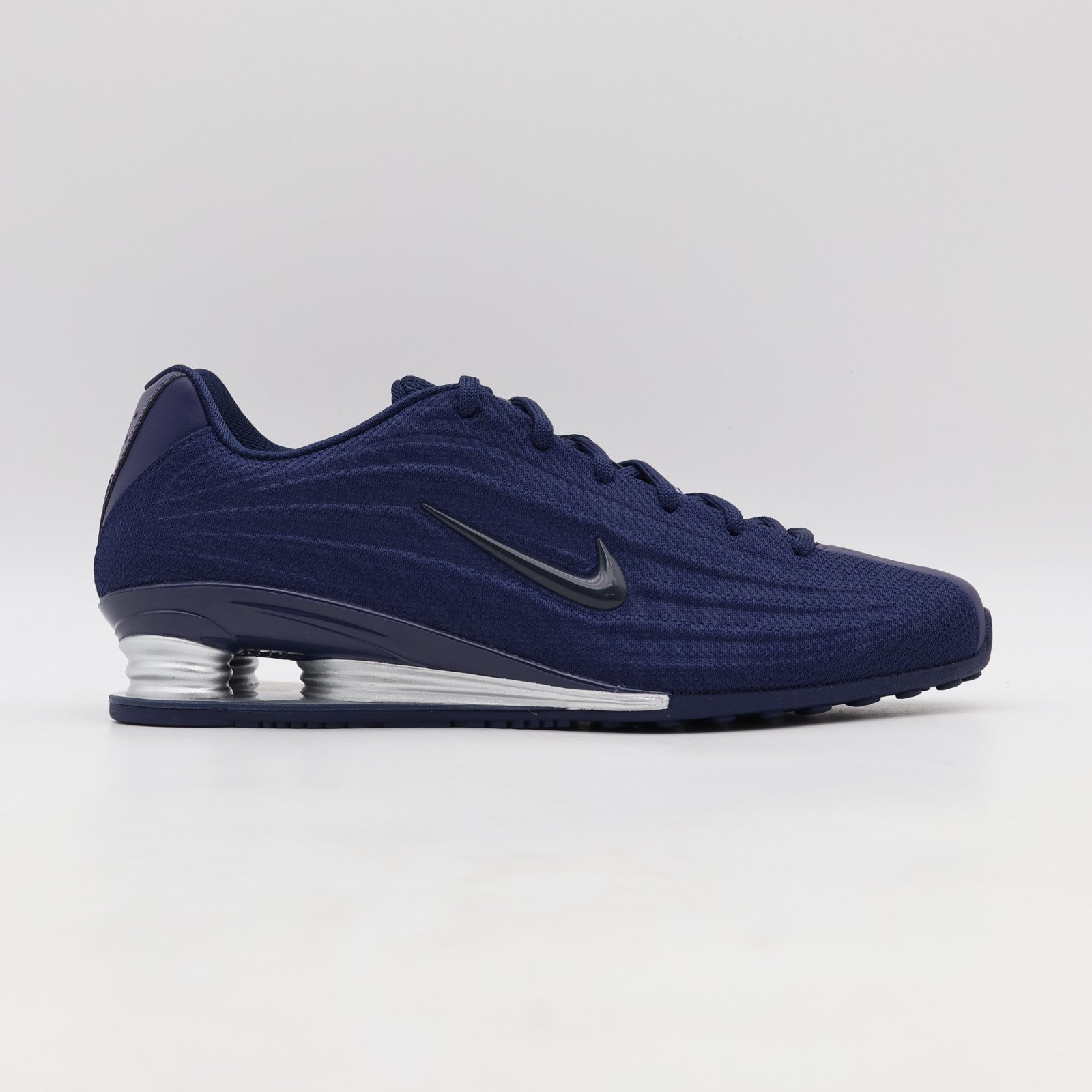 HQ7540-401 Nike Shox Z Midnight Navy Metallic Silver (Women's)