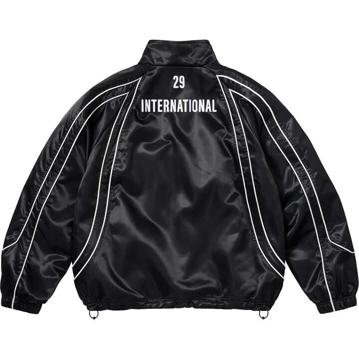 Supreme Satin Piping Pullover Black