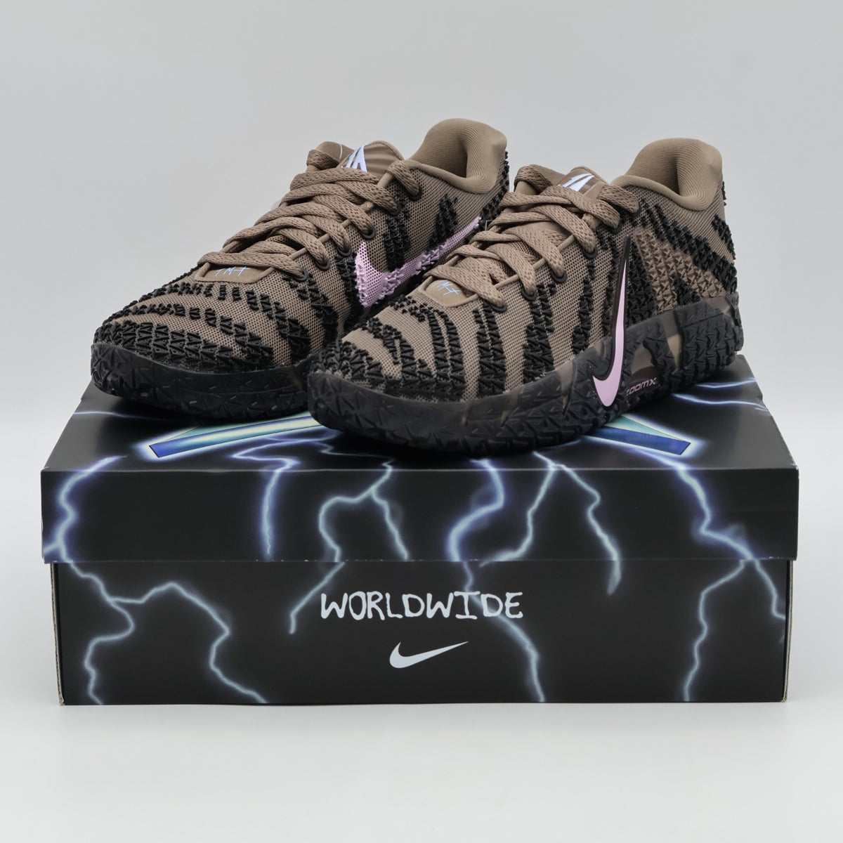 HF2794-200 Nike Ja 3 EP Showstopper Mink Brown Pink Foam Black (Men's)