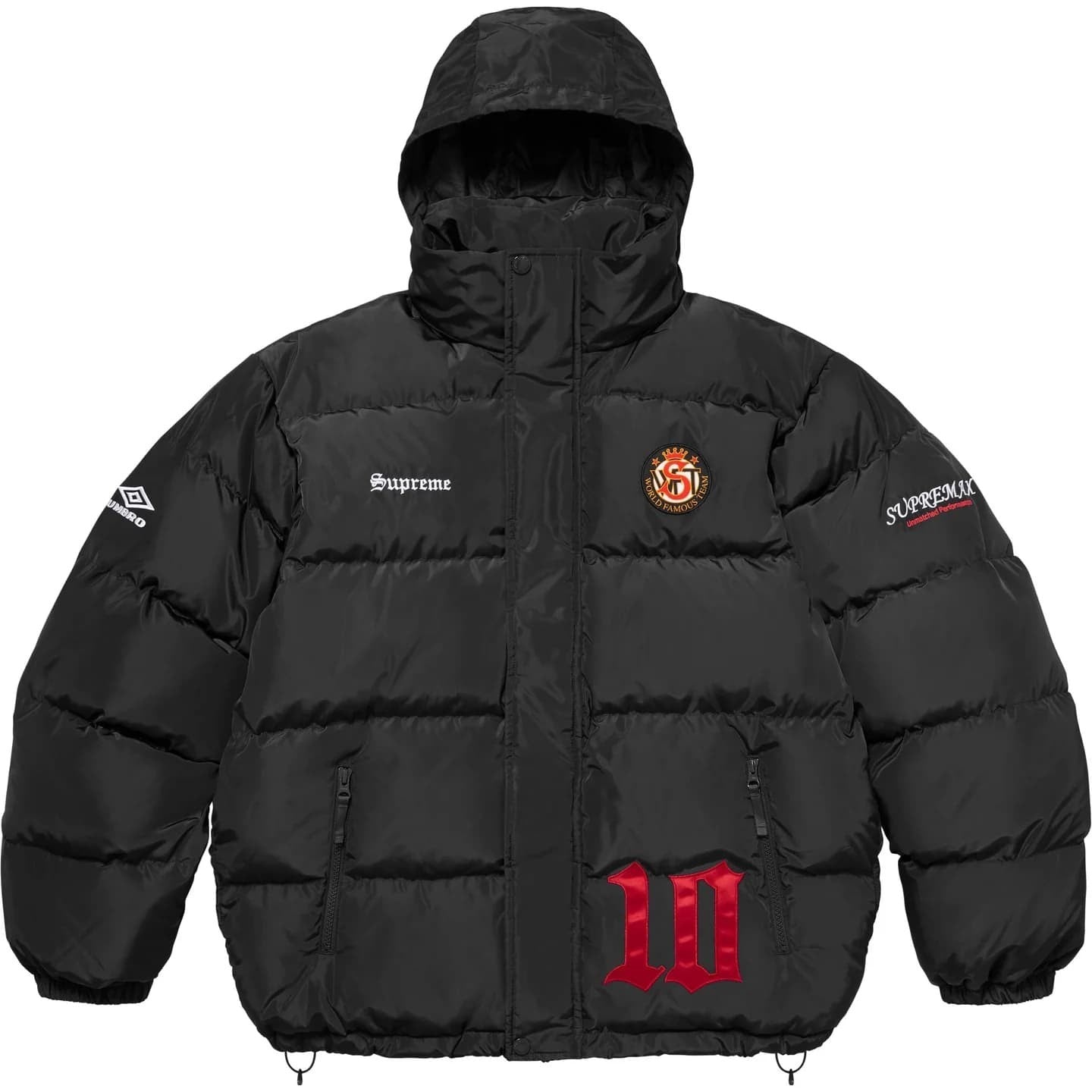 Supreme Umbro Down Puffer Jacket Black