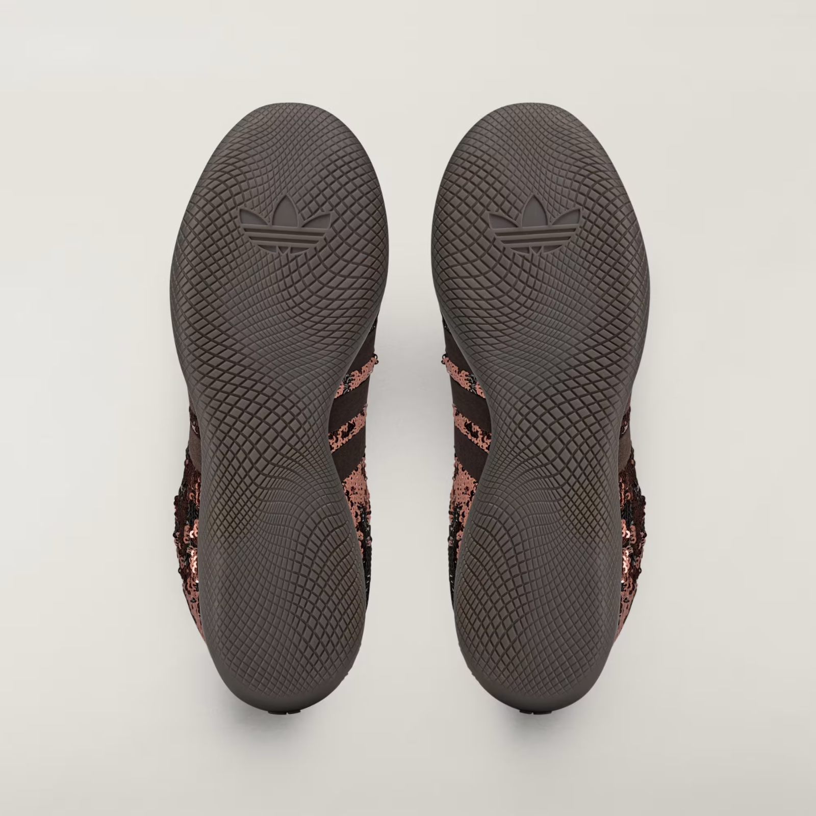 KH8798 Wales Bonner adidas Originals Karintha Low Sequin Dark Brown (Men's)