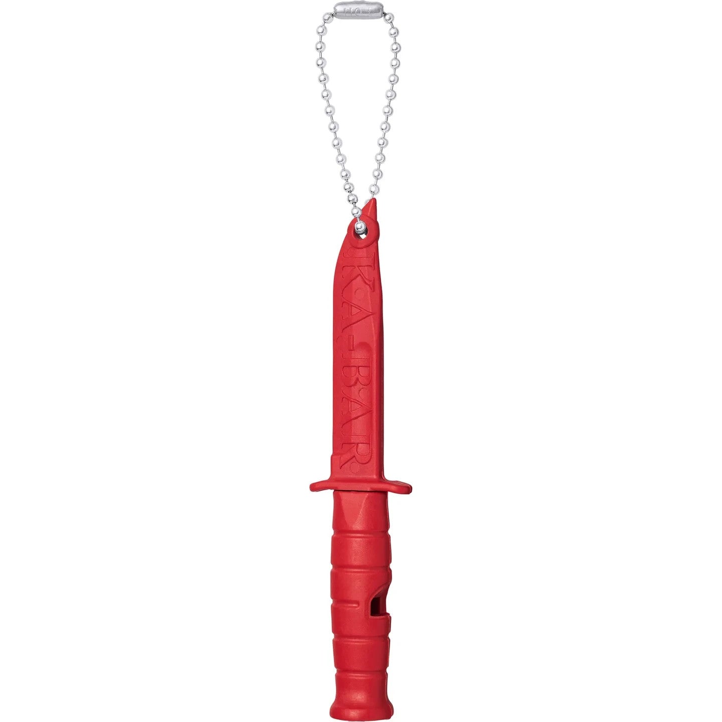 Supreme x Ka-Bar Emergency Whistle Keychain Red