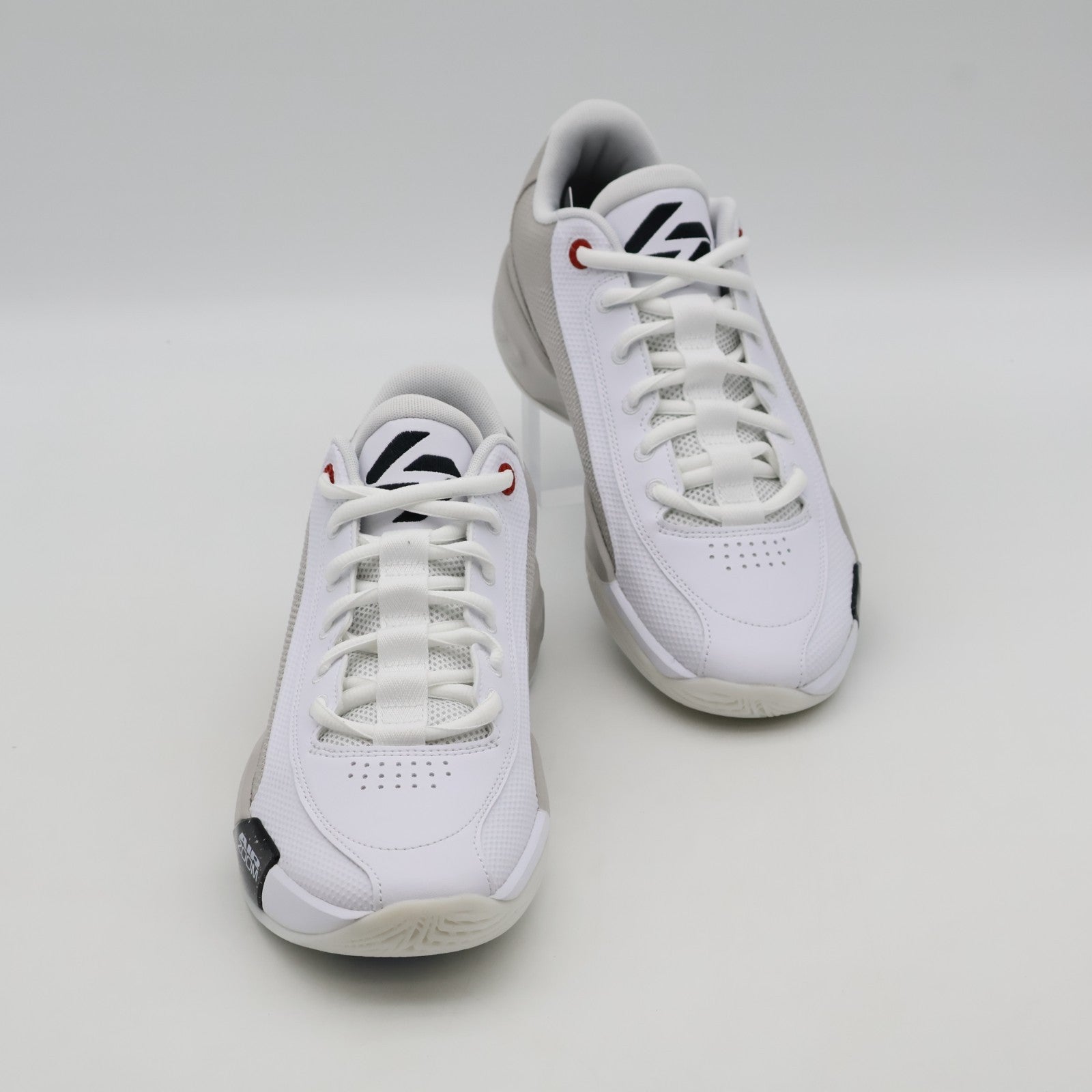 HF0819-103 Nike Jordan Luka 77 White Tech Gray Flame Red Black (Men's)