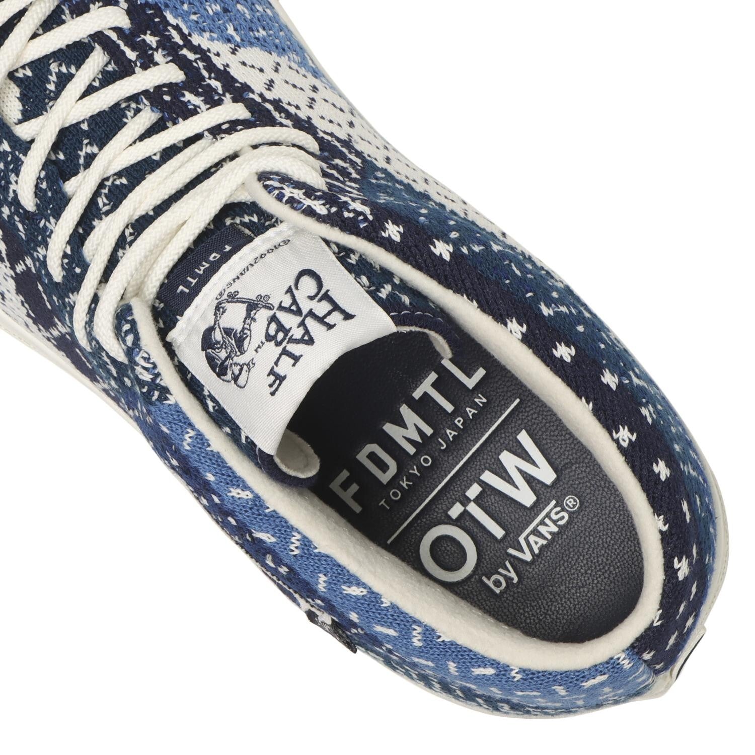 VN000SHWBLU FDMTL Ã OTW by Vans Half Cab 33 EK Denim (Men's)
