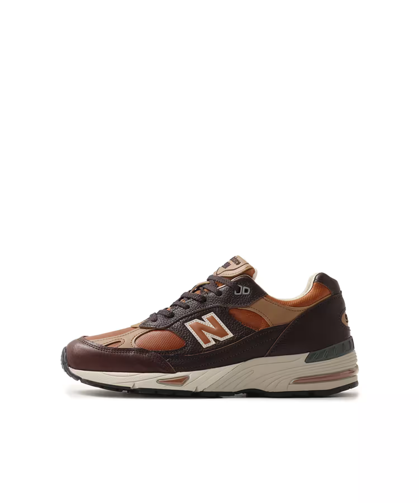 M991LB1 New Balance 991V1 Made in UK Chocolate Plum Caramel Cafe (Men's)