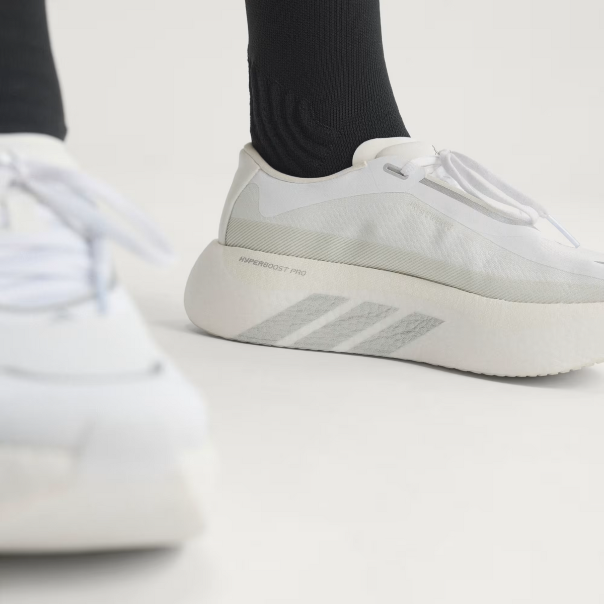 KI4426 adidas Hyperboost Edge Running "Cloud White/Silver Metallic" (Women's)