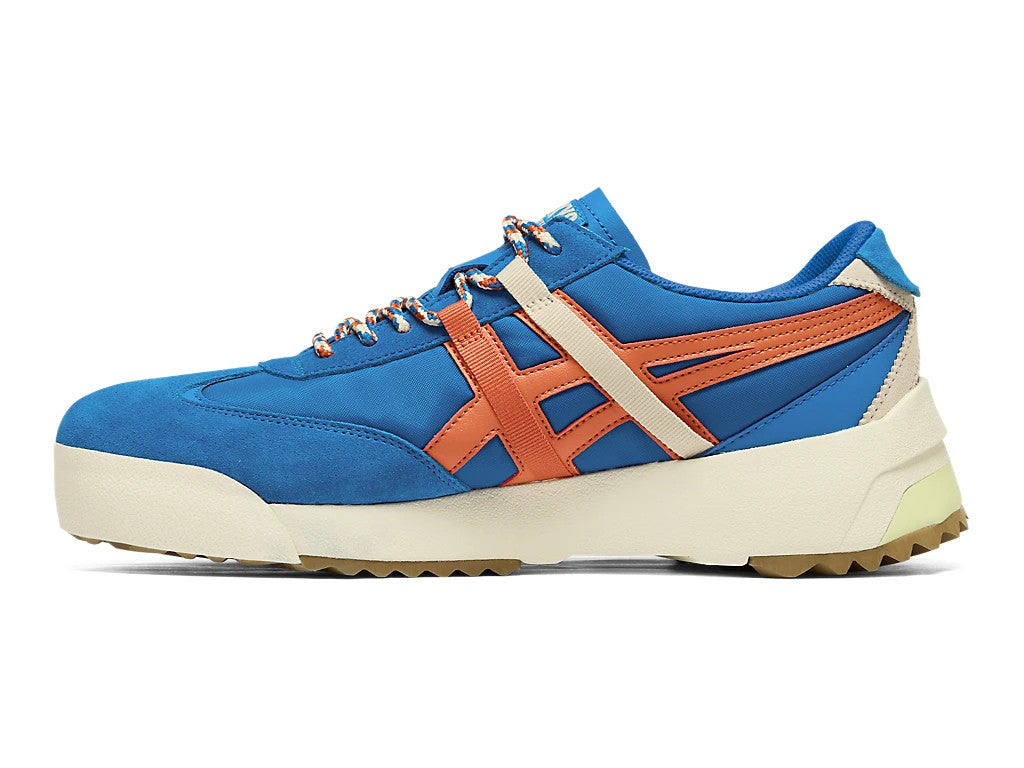 1183A604-401 Onitsuka Tiger Delegation EX Directoire Blue Vermilion Tomato
