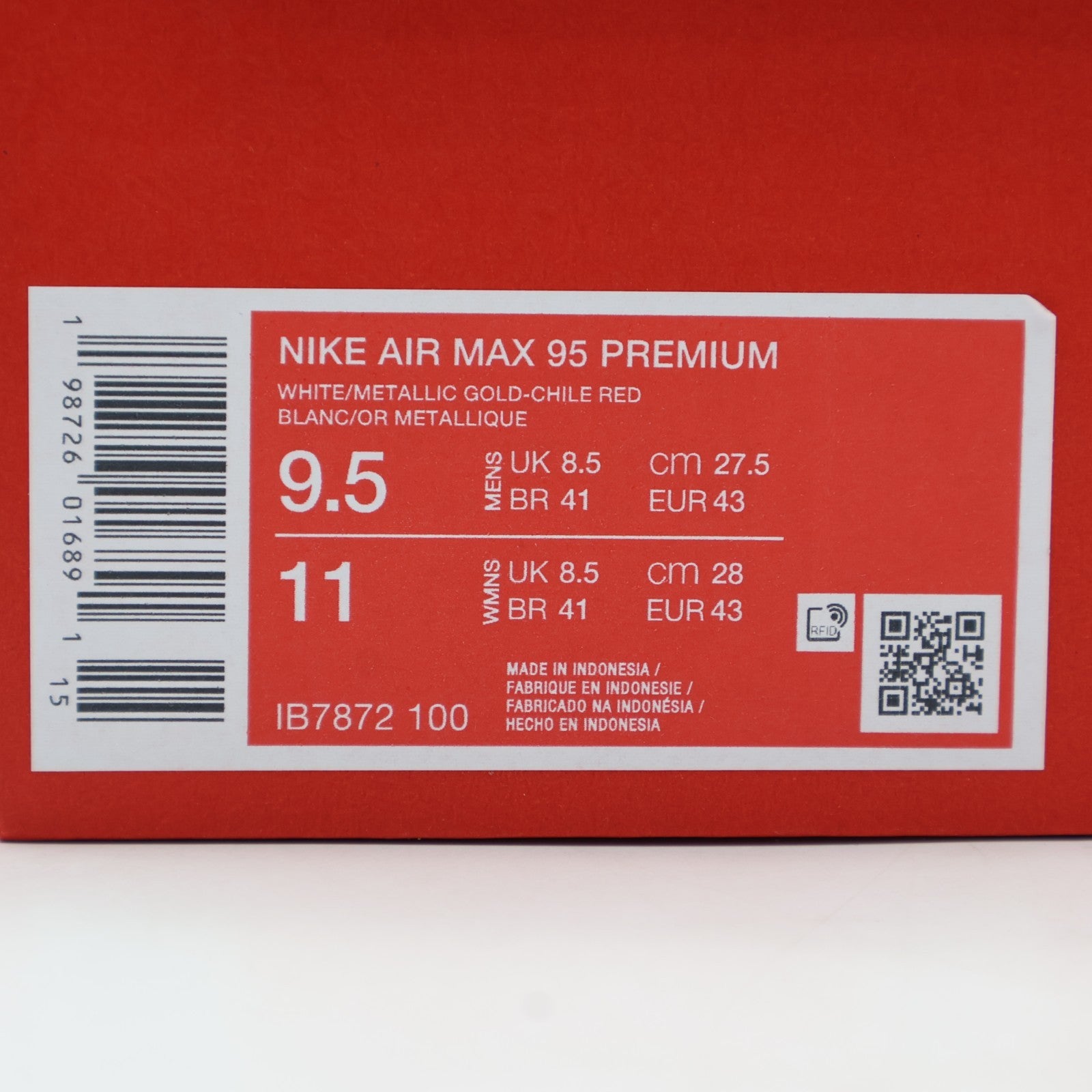 IB7872-100 Nike Air Max 95 Big Bubble Olympic (2026) (Men's)