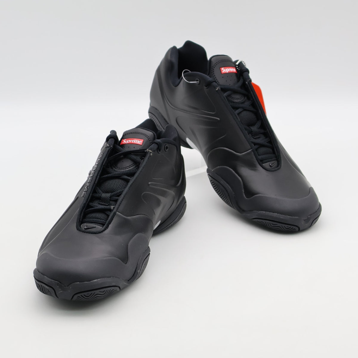 FB8934-001 Supreme Nike Air Zoom Courtposite Black Metallic Silver (Men's)