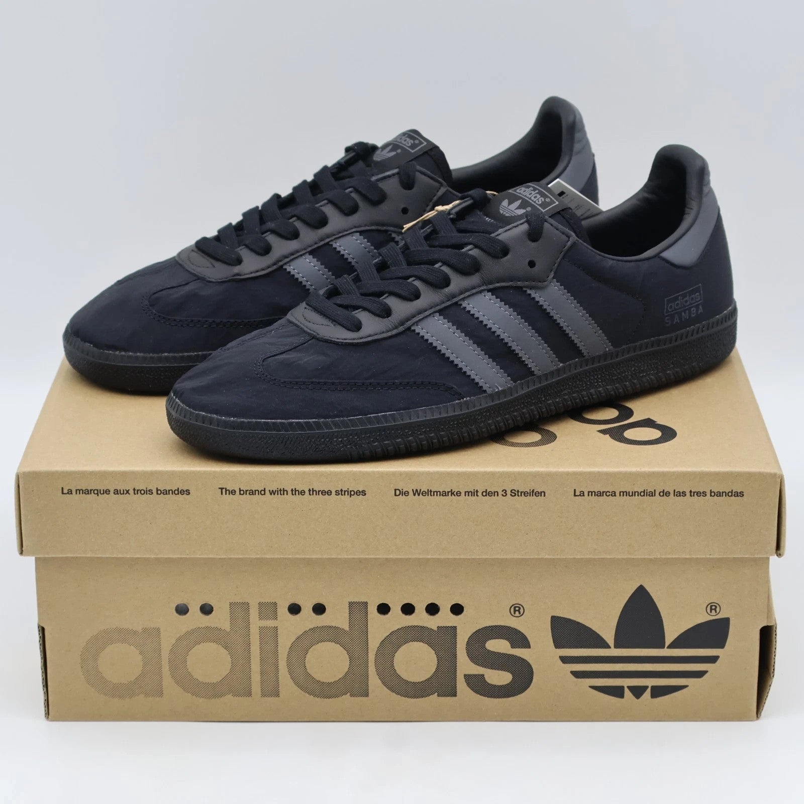 IE9133 adidas Samba OG Core Black Reflective