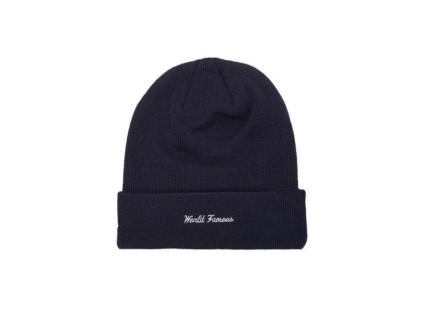 Supreme New Era Box Logo Beanie Navy