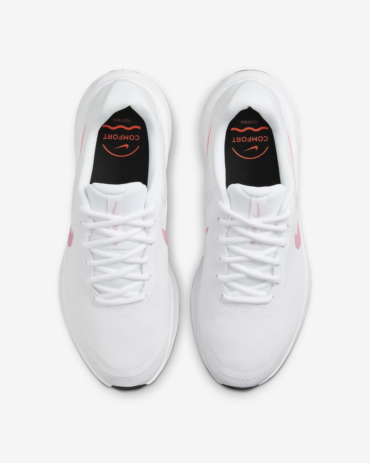 FB2208-104 Nike Revolution 7 White Beyond Pink Black Hyper Crimson (Women's)