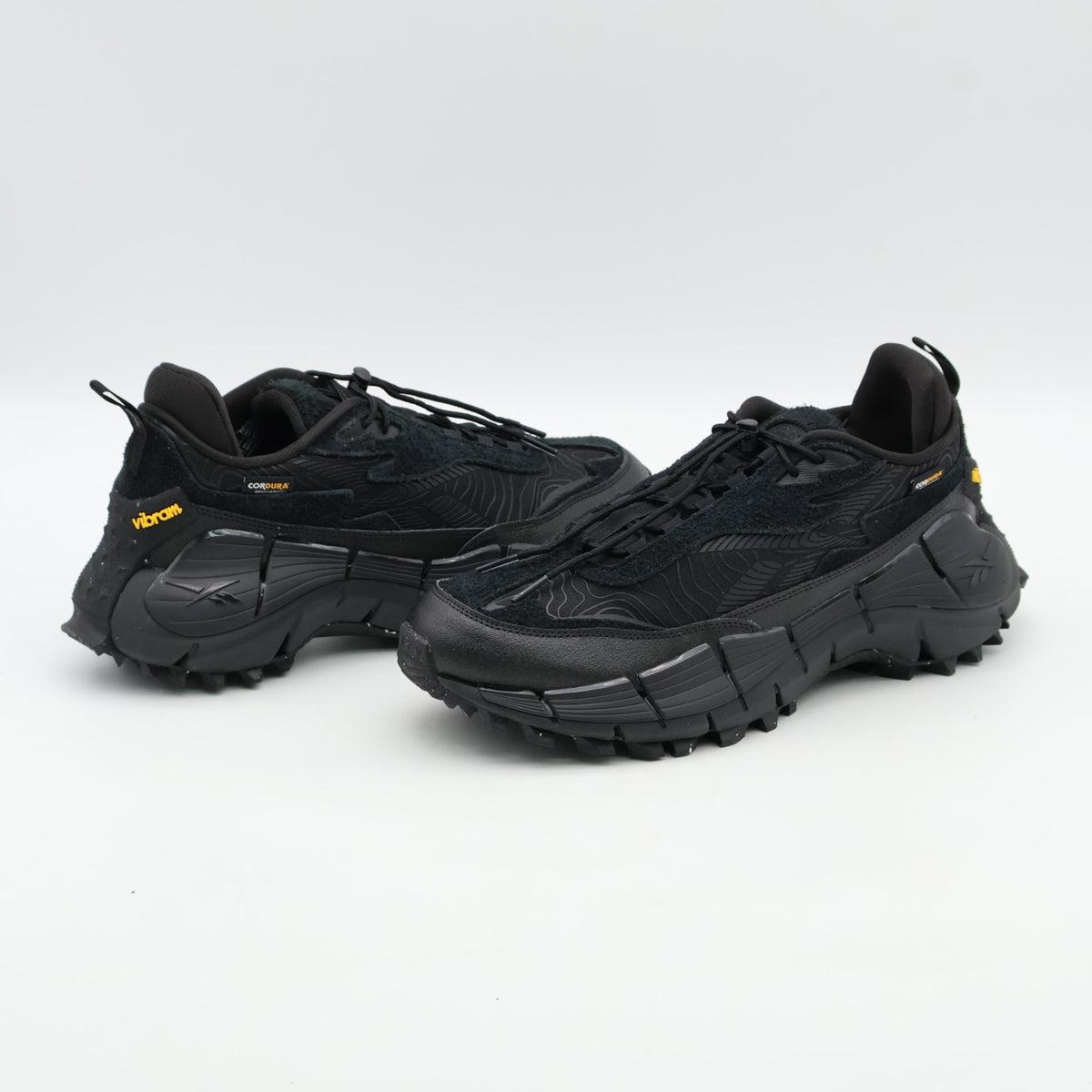 100254702 Reebok Zig Kinetica 2.5 Edge Black Grey (Men's)