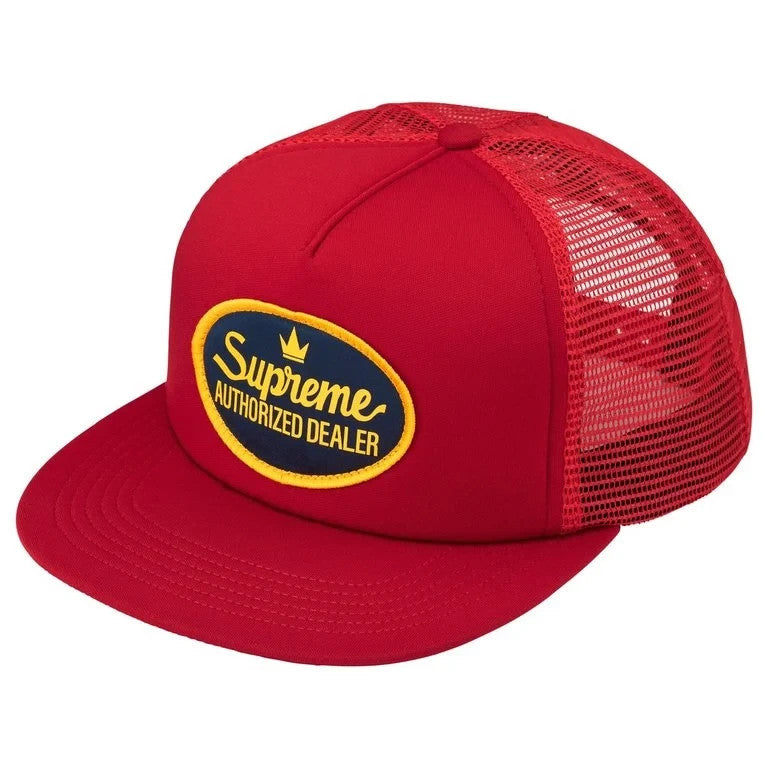 Supreme Authorized Mesh Back 5-Panel Red