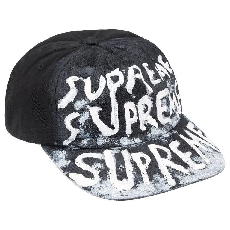 Supreme Painted 5-Panel Black