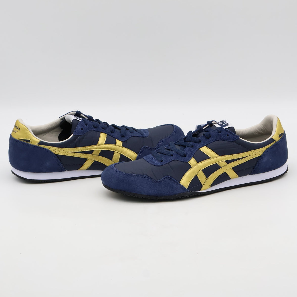 1183B400-400 Onitsuka Tiger Serrano Midnight Pure Gold (Men's)