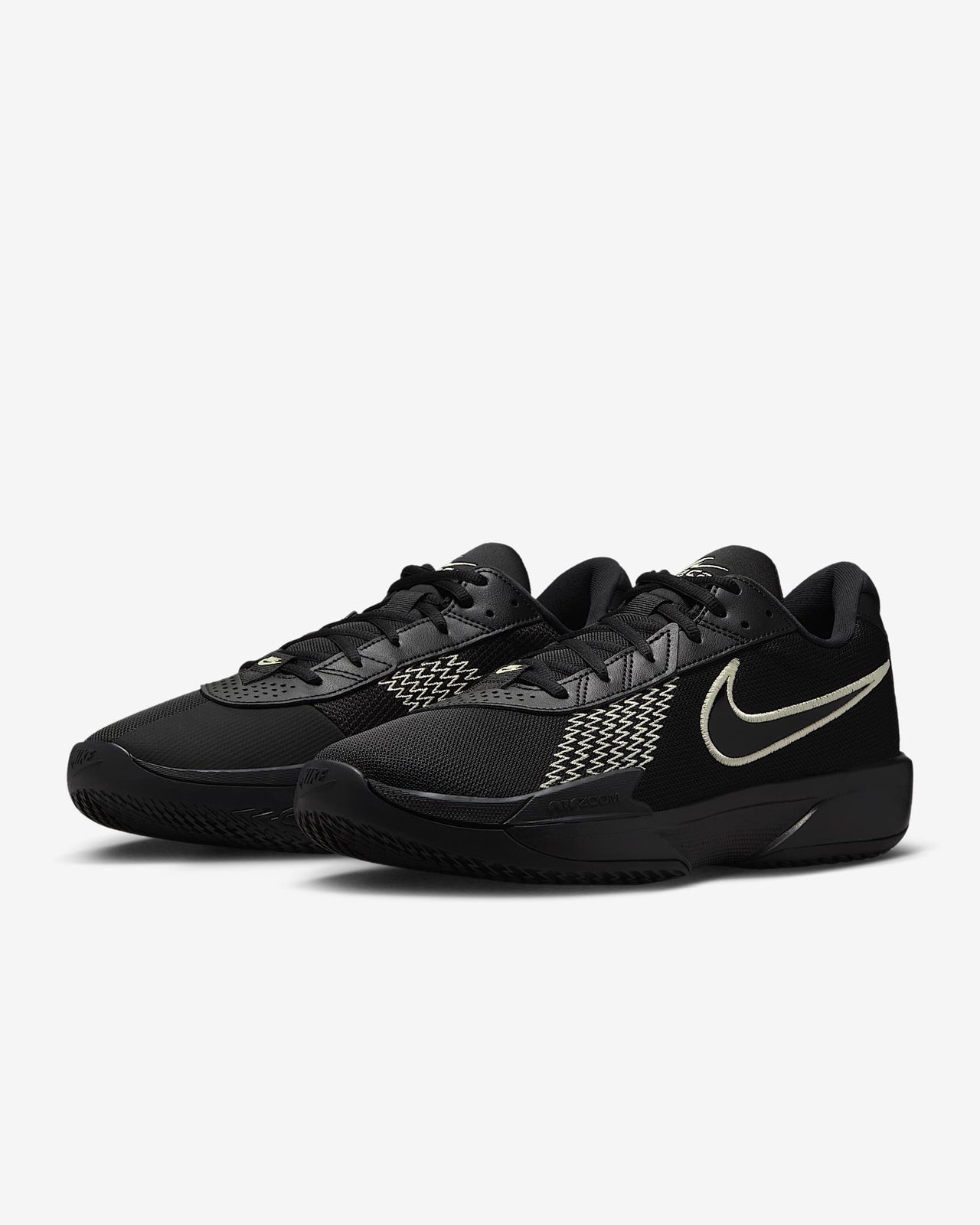 FB2598-011 Nike Air Zoom GT Cut Academy Black Alabaster Black (Men's)