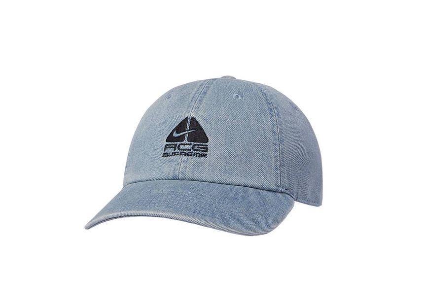 Supreme Nike ACG Denim 6-Panel Washed Blue